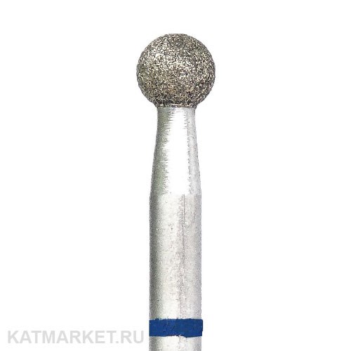 КМИЗ Алмазная фреза 113527 шар 3,1мм синий 866.104.001.027.031 70117231