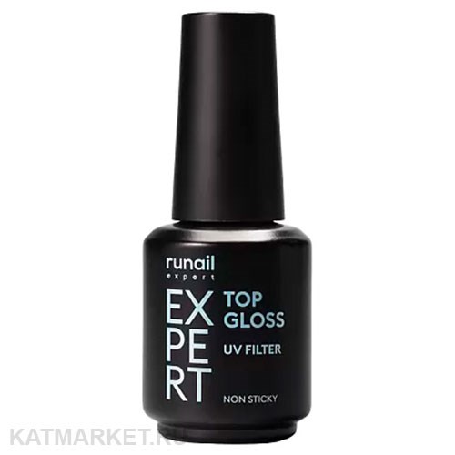 Runail 18мл 118 Топ глянцевый с УФ-фильтром Top Gloss Non Sticky флакон 13502011