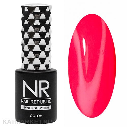 NR 10мл Гель-лак 213 Красно-оранжевый Крайола 11714213