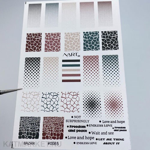 Nartex Слайдер на прозрачной пленке 65 61289065