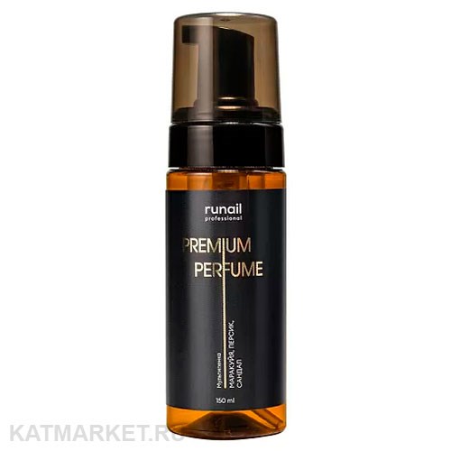 Runail 150мл 9943 Маракуйя, персик, сандал Очищающая мульти-пенка для маникюра и педикюра 13510043