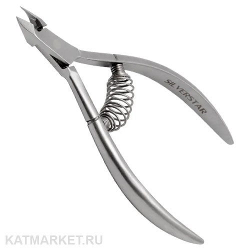SilverStar Pro 18 Кусачки для кутикулы (8мм), спиральная пружина 40126018