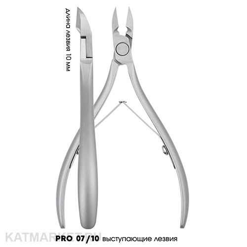 SilverStar PRO 07/10 Кусачки для кутикулы 10 мм 40126341