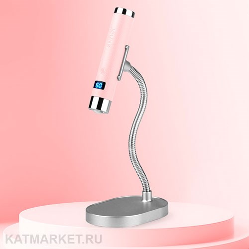 Лампа-фонарик c ИИ сенсором розовая 22101392