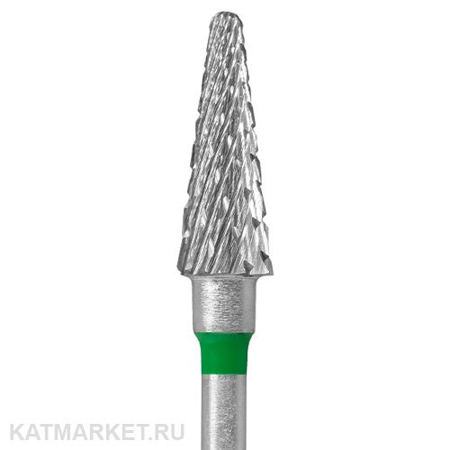 Кристалл Твердосплавная фреза 41150 конус зеленый 70541150