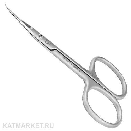 Nippon Nippers Ножницы для кутикулы NN_S-04J загнутый кончик (крючок), длина 99 мм 40512031