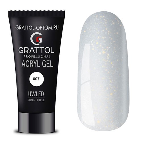 Grattol 30мл 07 Акри-гель Камуфляж с шиммером 10601807