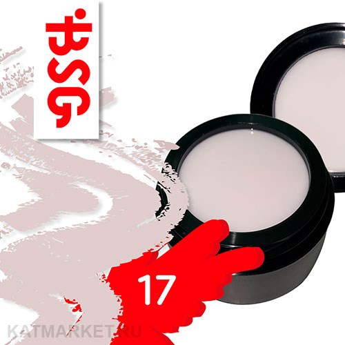 BSG 13г Полижеле 17 Светлый камуфляж оттенка пыльная роза 12709017