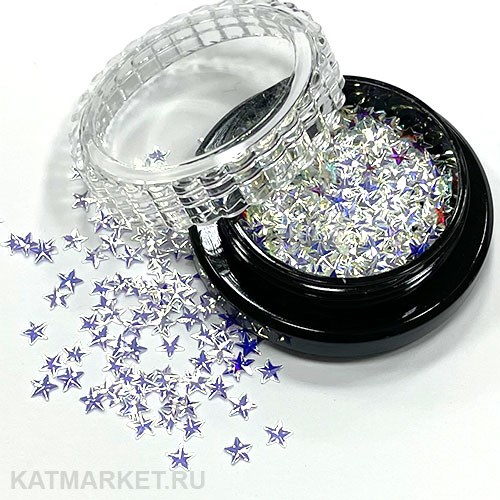Sparkly дизайн звезды, ультрафиолет 61004002