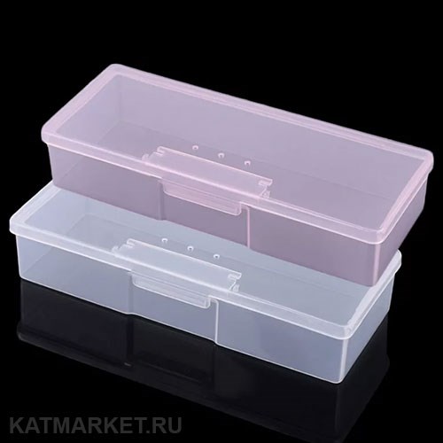 Бокс пластиковый для кистей и инструментов, прозрачный 60817017