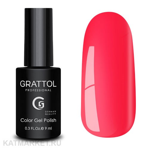 Grattol 9мл 33 Granberry Неон Основная серия 10602033