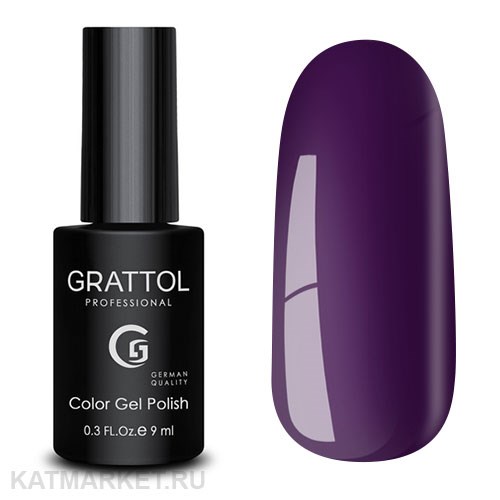 Grattol 9мл 54 Dark Purple Основная серия 10602054