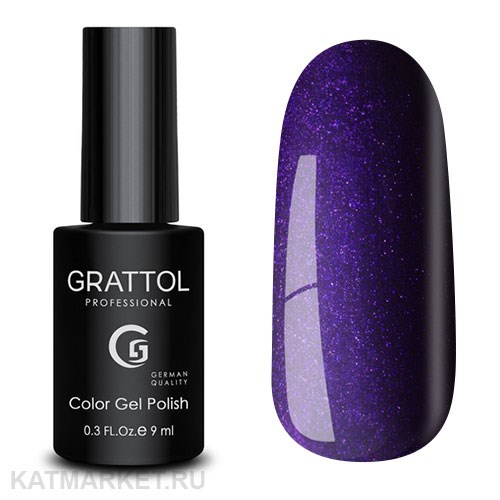 Grattol 9мл 91 Shining Purple Основная серия 10602091