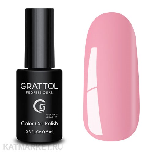 Grattol 9мл 107 Sweet Pink Серия Пастель 10602107