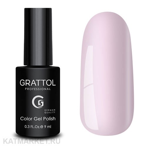 Grattol 9мл 146 Gray Pink Серия 6 оттенков серого 10602146