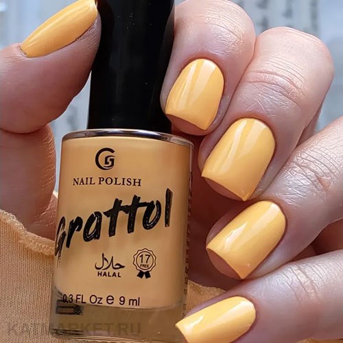 Grattol 9мл GPM01 Melon Серия Macaron Лак для ногтей 10639001