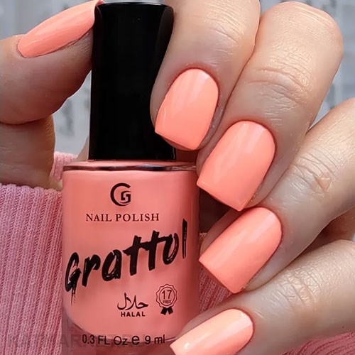 Grattol 9мл GPM06 Peach Praline Серия Macaron Лак для ногтей 10639006