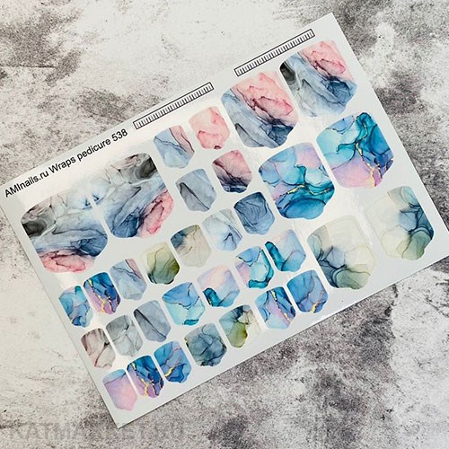 Aminails пленка 538 для педикюра 61233538