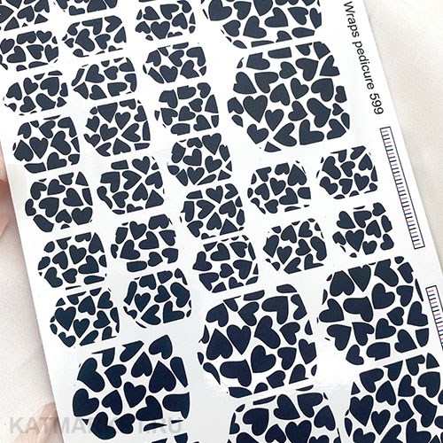 Aminails пленка 599 для педикюра 61233599