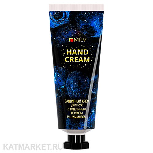 Milv 70мл Кашемир Защитный крем для рук с пчелиным воском и шиммером (18884) 31531128