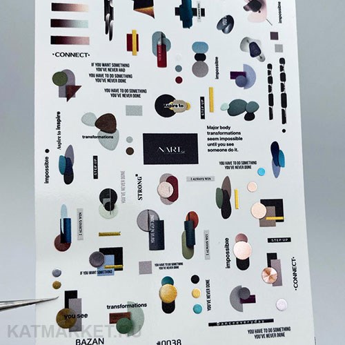 Nartex Слайдер на прозрачной пленке 38 61289038