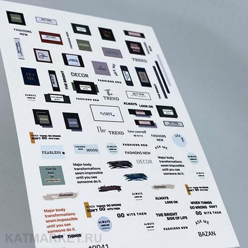 Nartex Слайдер на прозрачной пленке 41 61289041