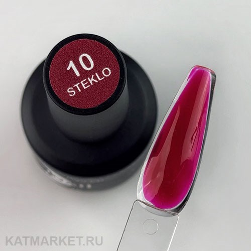 Divinail 15мл Steklo 10 Витражный гель-лак 12327010