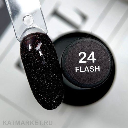 Divinail 15мл Flash Time 24 Светоотражающий гель-лак 12316034