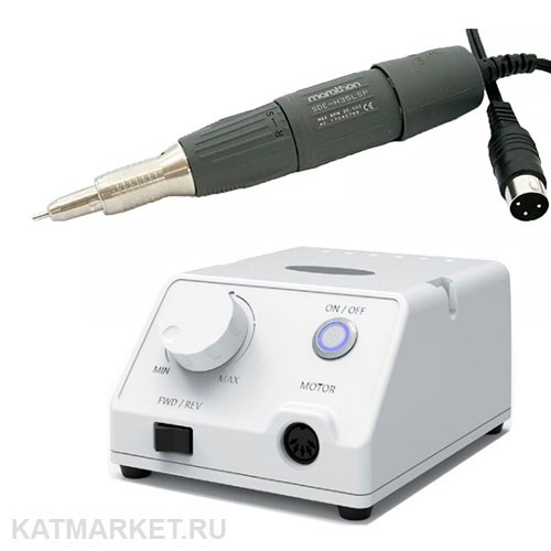 Аппарат для маникюра и педикюра Marathon Escort III, наконечник H35LSP серый, Корея 22102611