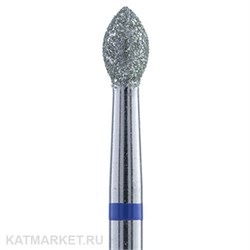 Владмива Фреза алмазная, пламя-пуля 3,3 мм, синяя 806.104.257.524.033 70603233