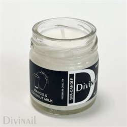 Divinail 30мл Mango & Coconut milk Умная увлажняющая Spa-свеча для рук и тела 12318013