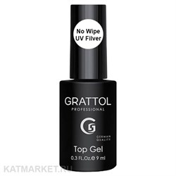 Grattol 9мл Топ с UV фильтром без липкого слоя 10619011