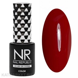 NR 10мл Гель-лак 170 Мальвово-красный 11708170