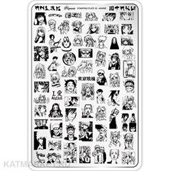 {{photo.Alt || photo.Description || 'Малина Пластина для стемпинга 35 "Аниме" (без демо-листа)'}}