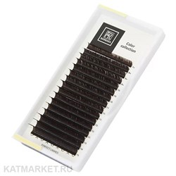 Barbara Тёмно-коричневые ресницы Горький Шоколад микс (L 0.10 7-12mm) 82003301
