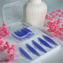 {{photo.Alt || photo.Description || 'Валики для ламинирования ресниц, фиолетовые, 5 пар'}}