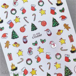 Наклейки PopFinger серия CL 35 фольгированные 61220035