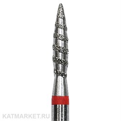 Владмива Фреза алмазная, торнадо 2,1мм, красная 806.104.243.514.021Т 70620121