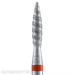 Владмива Фреза алмазная, торнадо 2,3мм, красная 806.104.243.514.023Т 70620123
