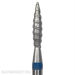 Владмива Фреза алмазная, торнадо 2,1мм, синяя 806.104.243.524.021Т 70620221