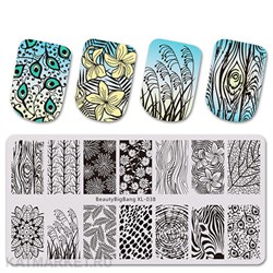 BeautyBigBang Пластина для стемпинга XL 038 60506038