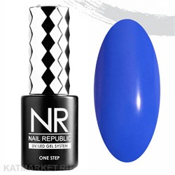 NR 10мл One Step 08 Однофазный гель-лак Синий 11746008