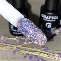 Grattol 9мл Star 08 Светоотражающий гель-лак 10613408