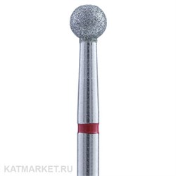 Владмива Фреза алмазная, шар 4 мм, красный 806.104.001.514.040 70608140