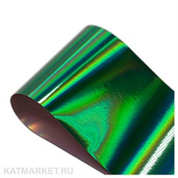 Фольга Голография 50см, Зеленая 61502007