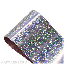 Фольга 50см Звездное Небо, серебро 61506001