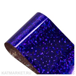 Фольга 50см Звездное Небо, индиго 61506006