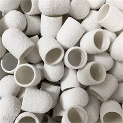 Colorcaps Колпачок для педикюра White 10мм, 80 грит 70220121