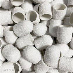 Colorcaps Колпачок для педикюра White 10мм, 120 грит 70220122