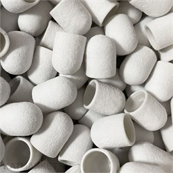 Colorcaps Колпачок для педикюра White 10мм, 180 грит 70220124